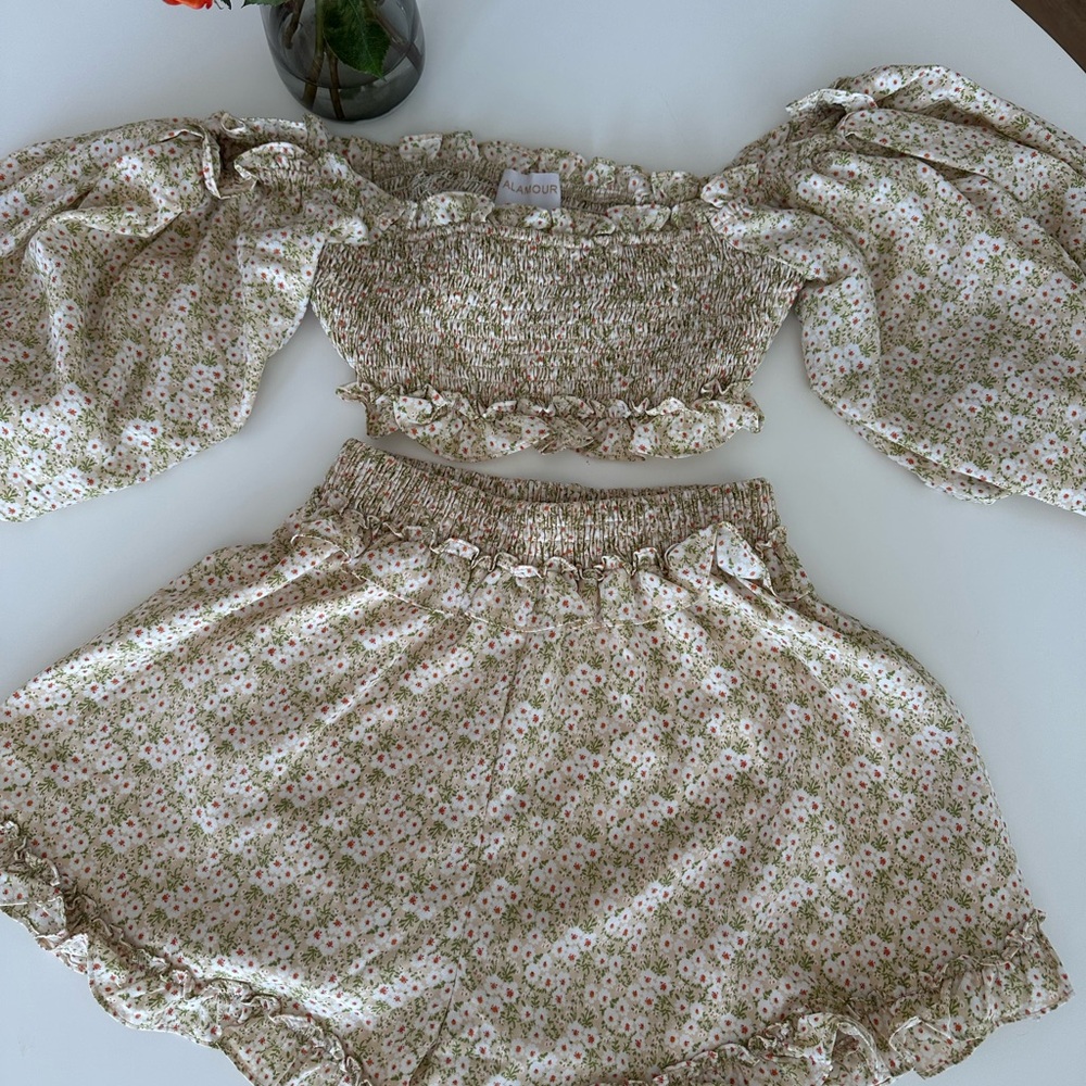 Alamour The Label Floral Two-Piece Set